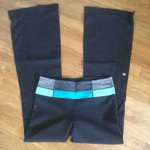 lululemon groove pant (reversible to black)